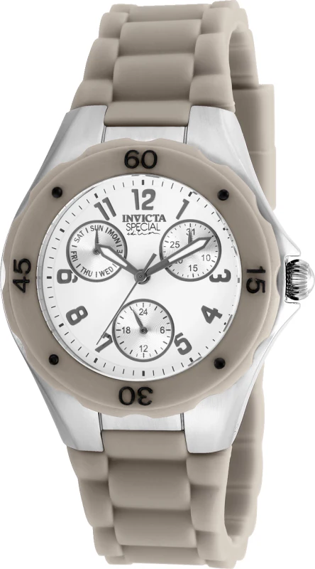 Invicta Women's 38mm Angel Quartz Special Edition Silicone Strap Watch - Image 5