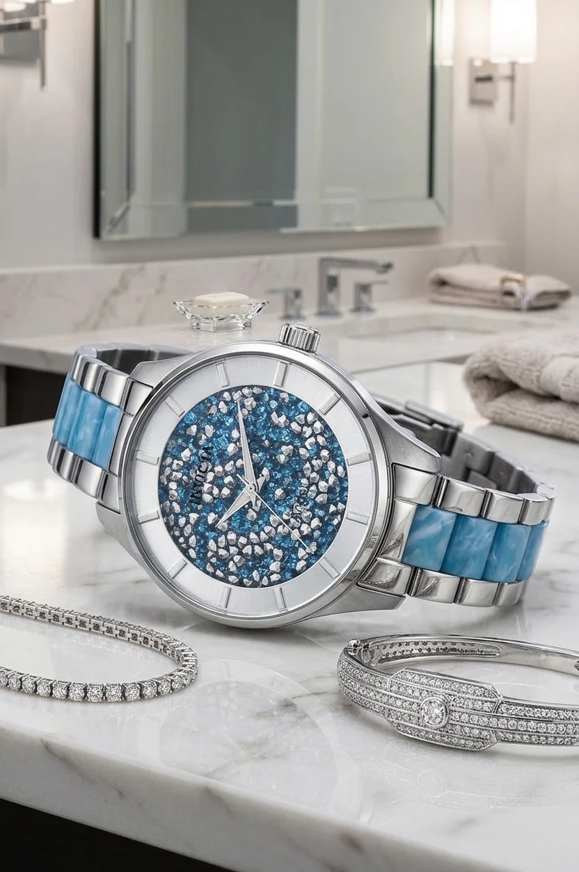 Invicta Women's 40mm Angel Crystal Accented Resin Bracelet Watch - Image 4