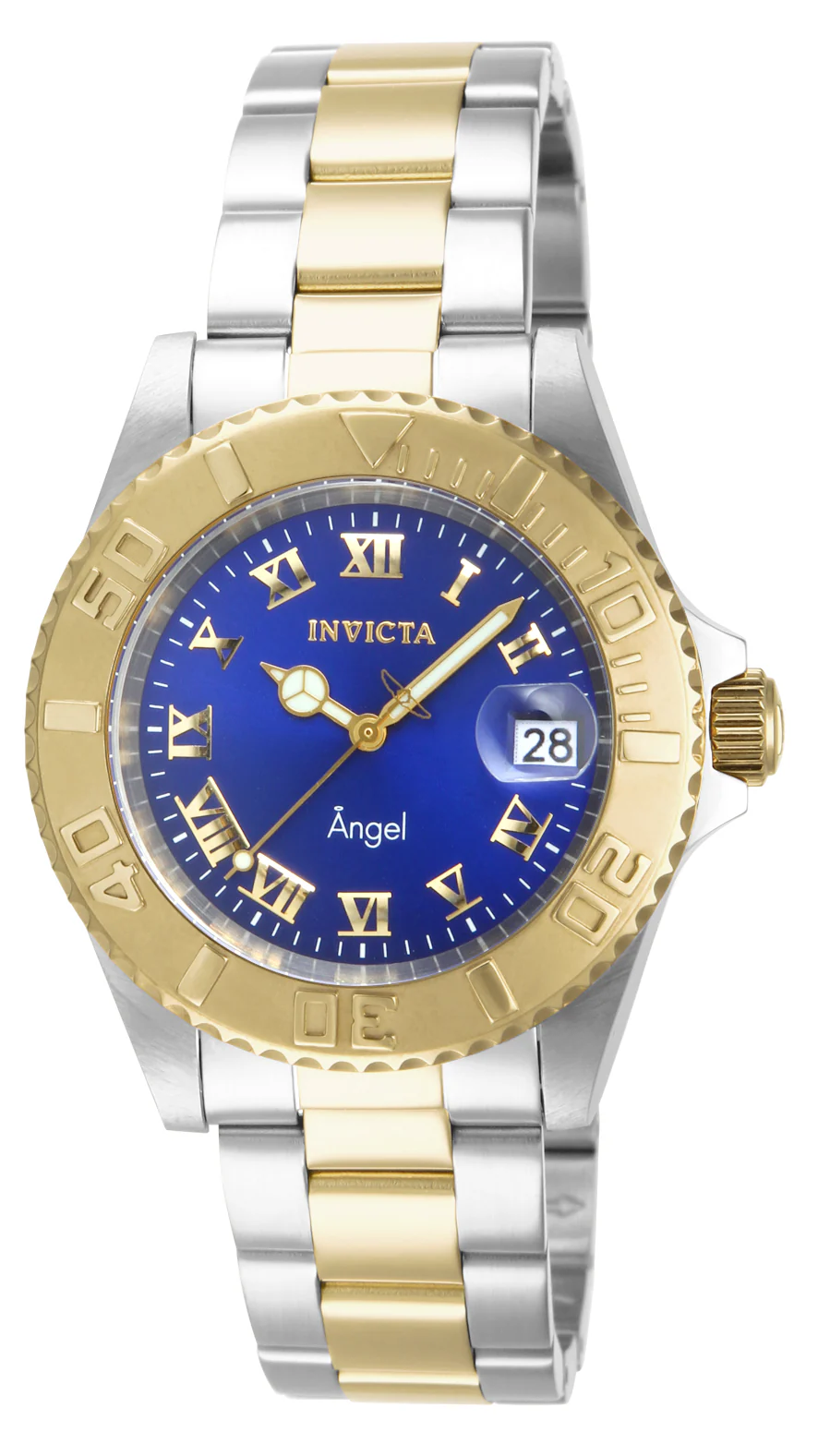Invicta Women's 40mm Angel Quartz Roman Numeral Bracelet Watch - Image 2