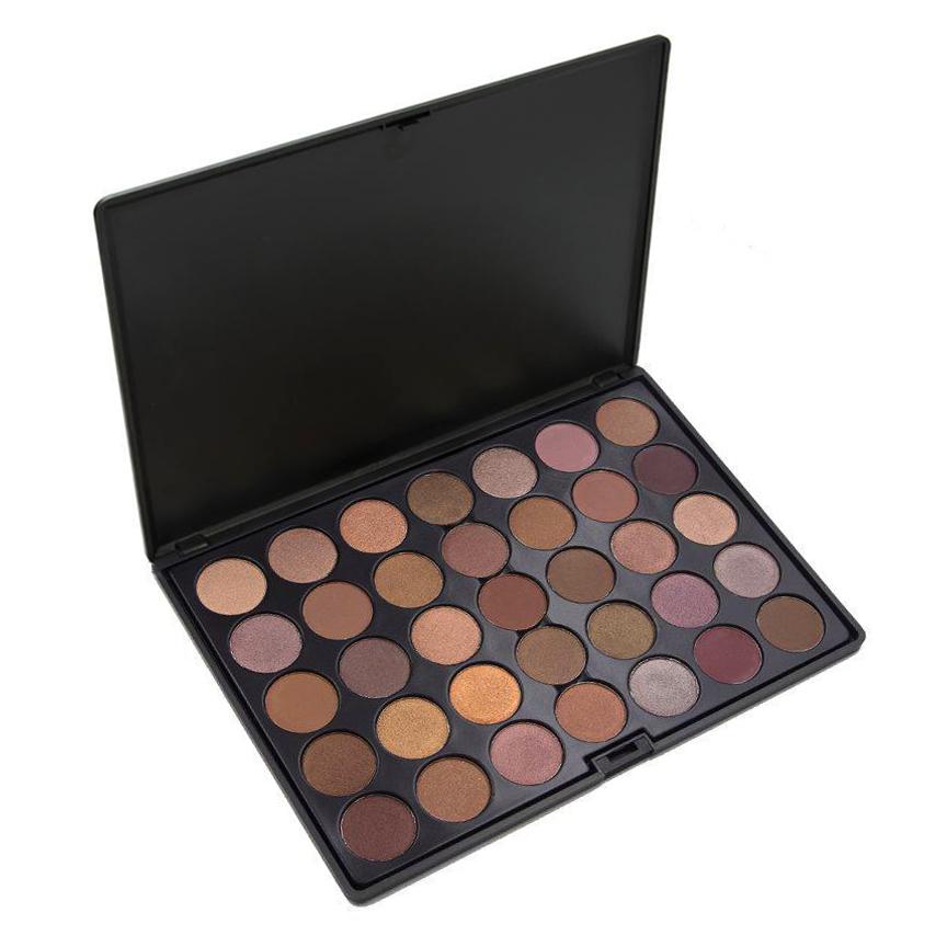 Crown Brush Neutral & Mauve Toned Java Collection Eyeshadow Palette - Image 2