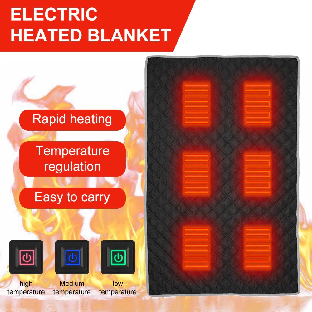 LITEGUEST USB Powered Heated Camping Blanket - Image 6