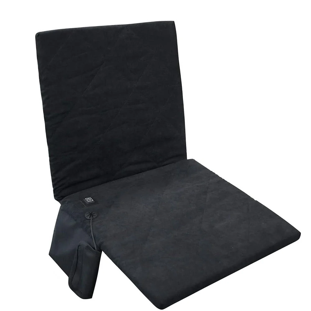 LITEGUEST Heated Outdoor Seat Cushion with Backrest - Image 5