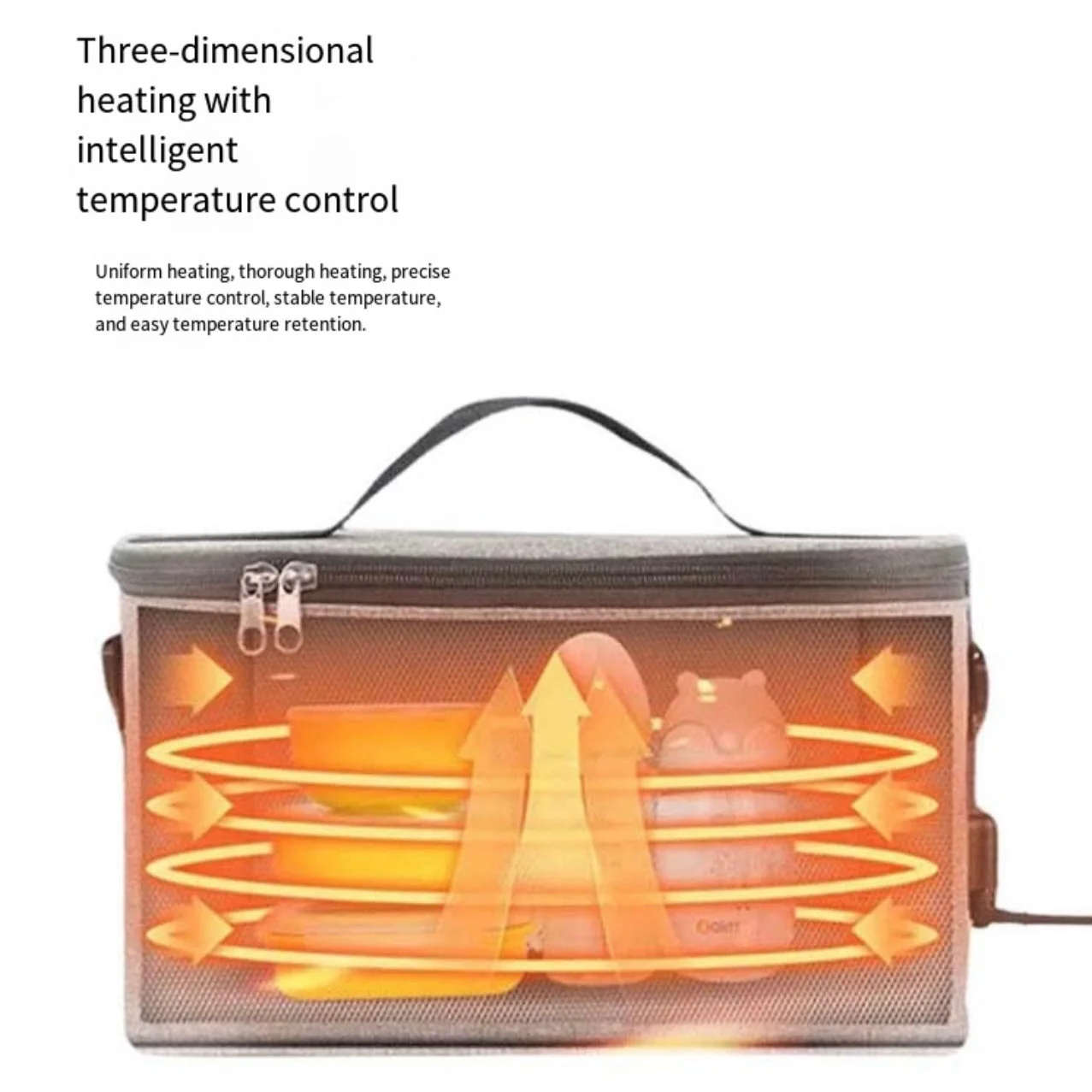 LITEGUEST Portable USB Heated Lunch Bag - Image 3