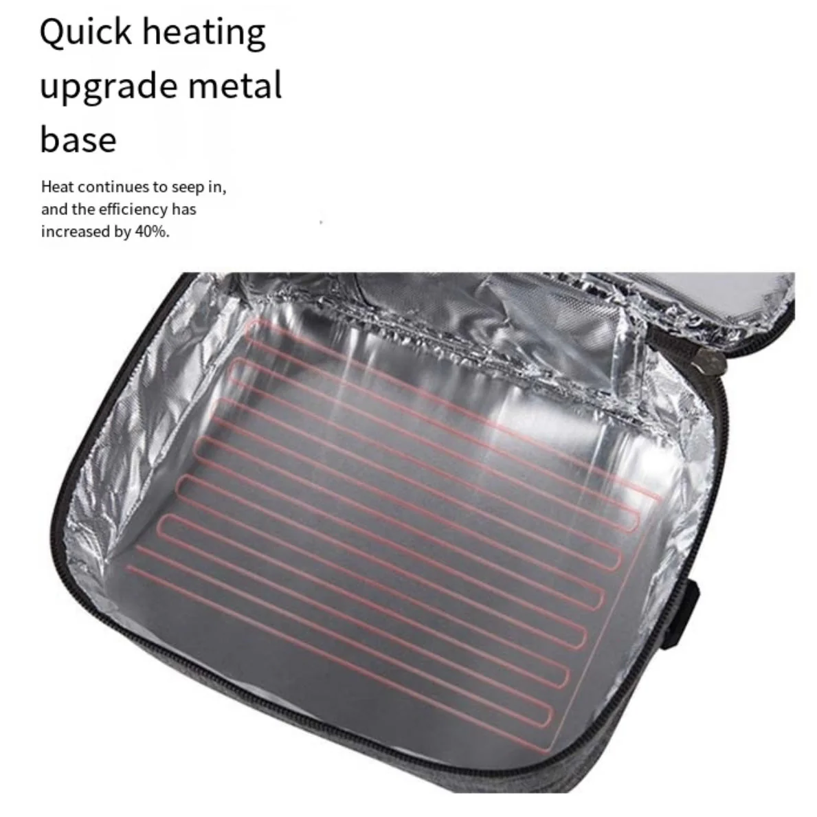 LITEGUEST Portable USB Heated Lunch Bag - Image 8
