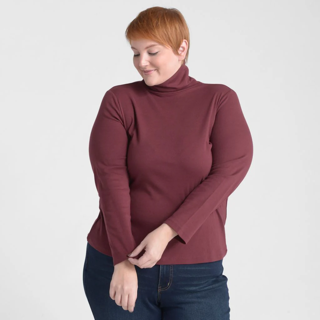 Christopher & Banks Long Sleeve Turtleneck Perfect Tee - Image 14