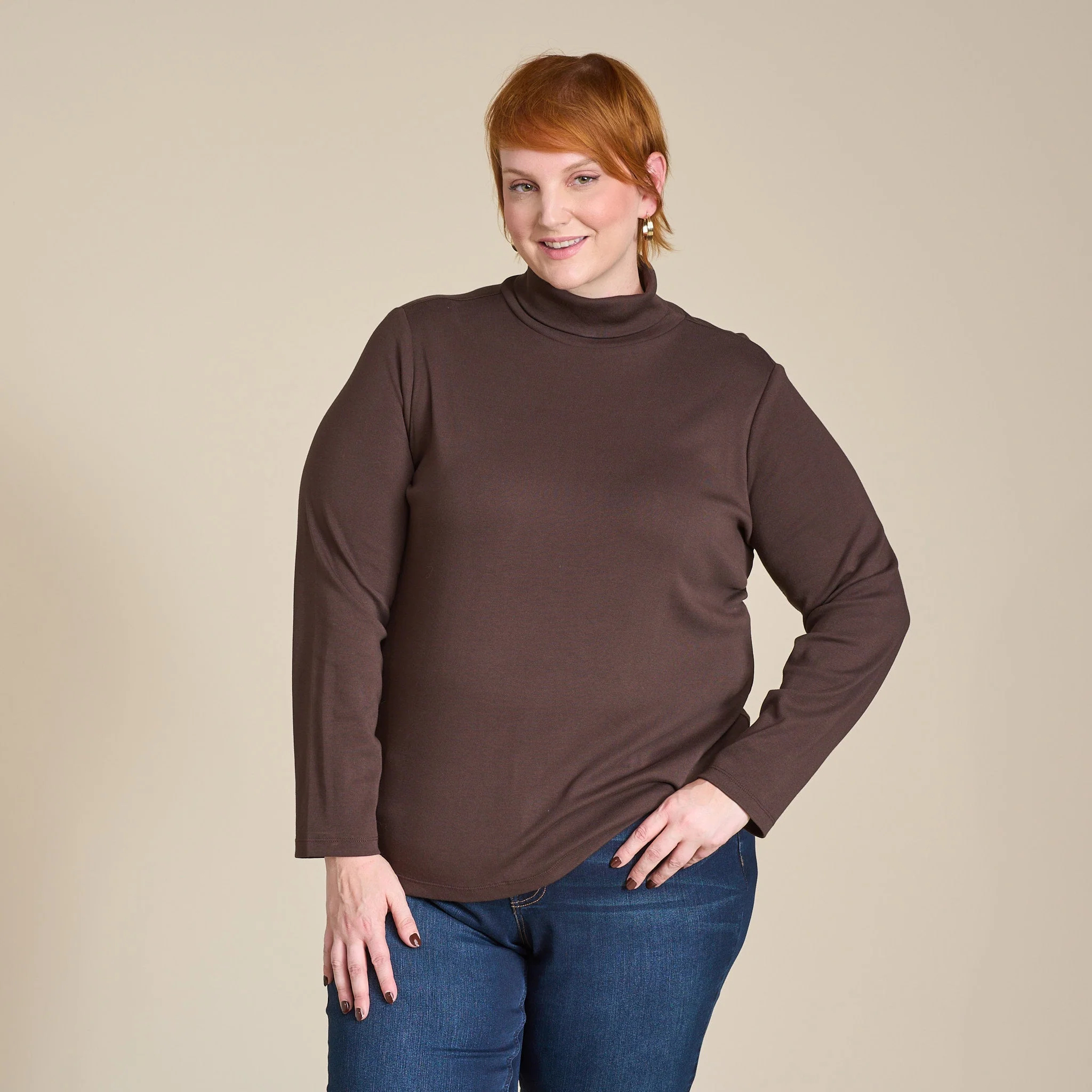 Christopher & Banks Long Sleeve Turtleneck Perfect Tee - Image 15