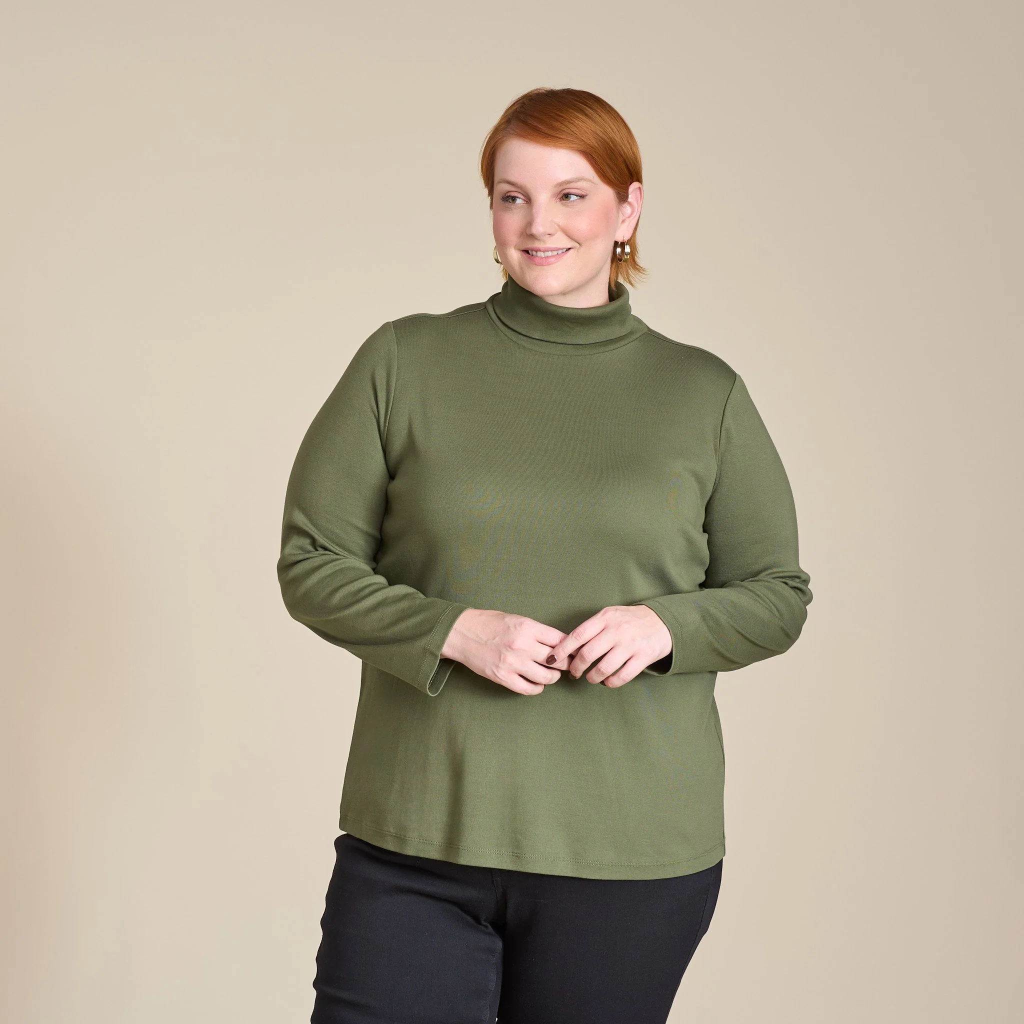 Christopher & Banks Long Sleeve Turtleneck Perfect Tee - Image 17