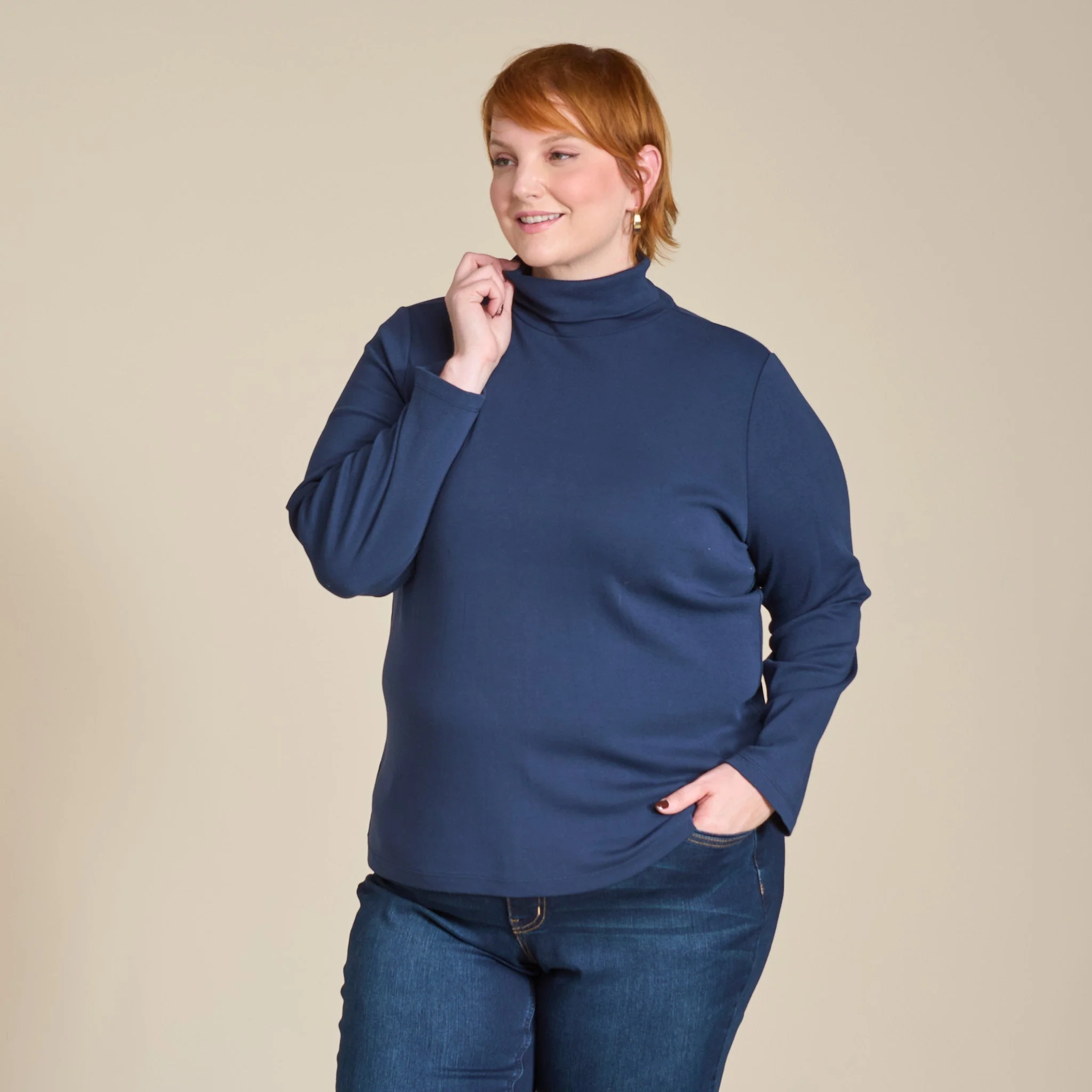 Christopher & Banks Long Sleeve Turtleneck Perfect Tee - Image 18