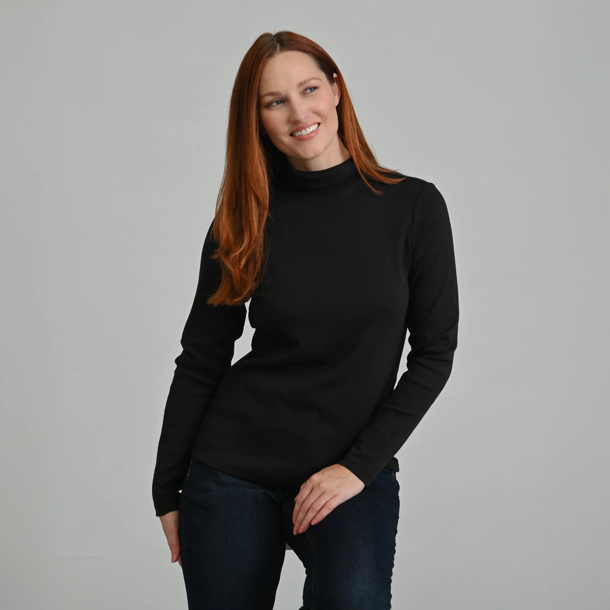Christopher & Banks Long Sleeve Turtleneck Perfect Tee - Image 6