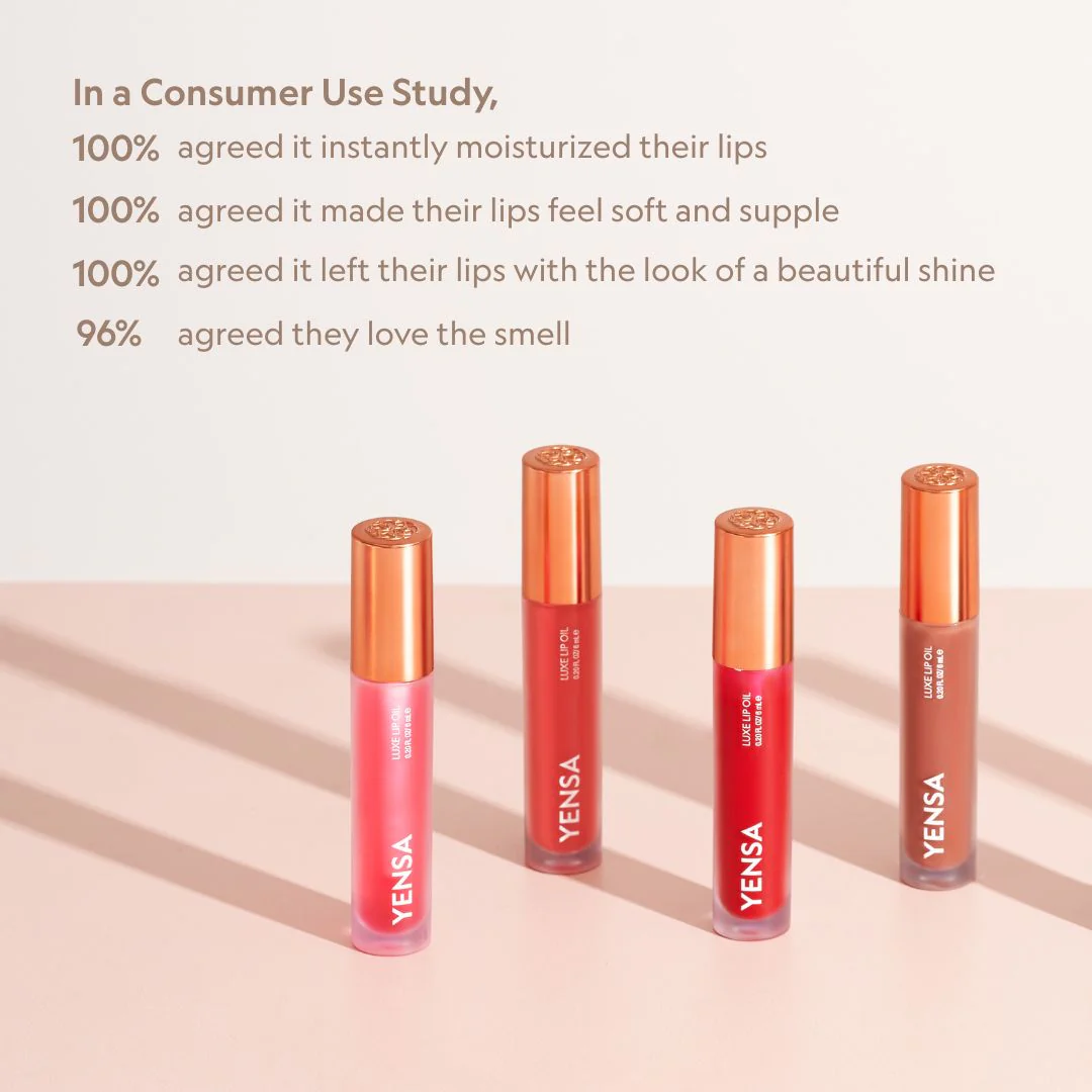 YENSA Luxe Lip Nourishing Oil with Hyaluronic & Vitamin E 0.20oz - Image 32