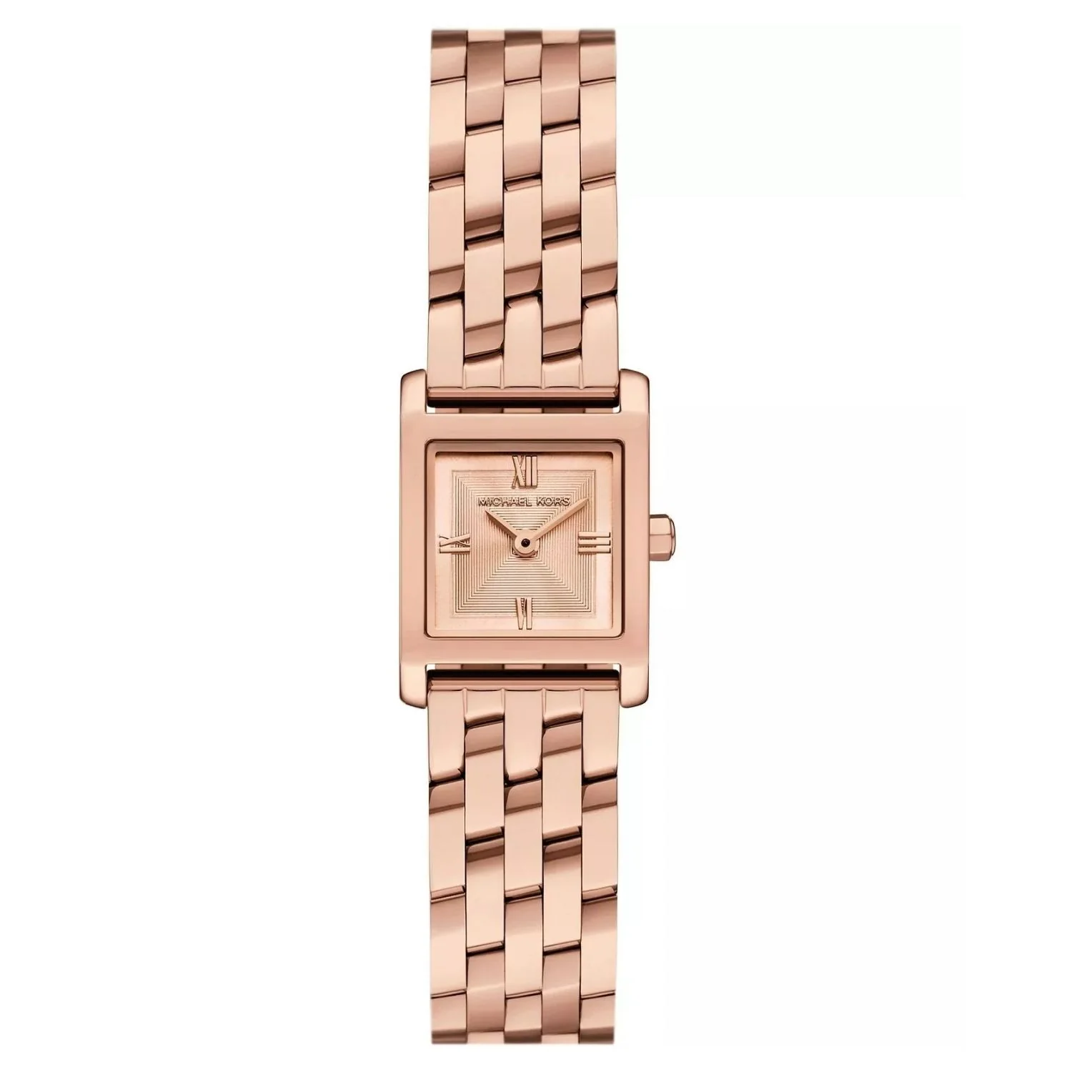 Michael Kors Women's 20mm Georgie Quartz Rectangular Link Bracelet Watch - Image 2