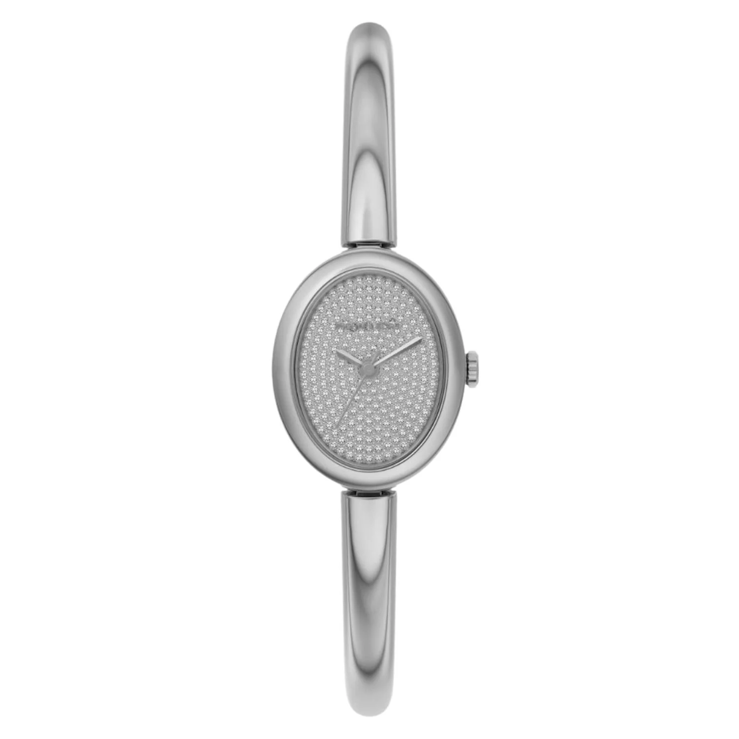 Michael Kors Women's 21mm Maude Quartz Crystal Pave Polished Cuff Bracelet Watch - Image 2
