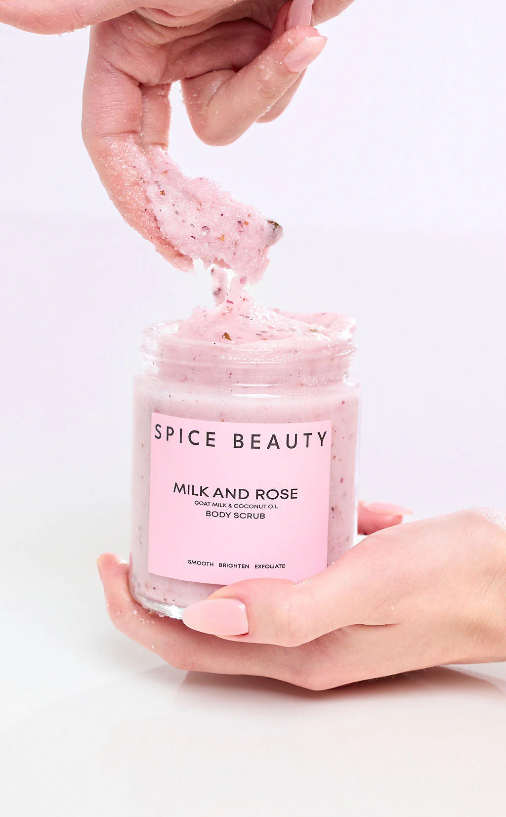 Spice Beauty Milk & Rose Body Scrub 9oz - Image 4
