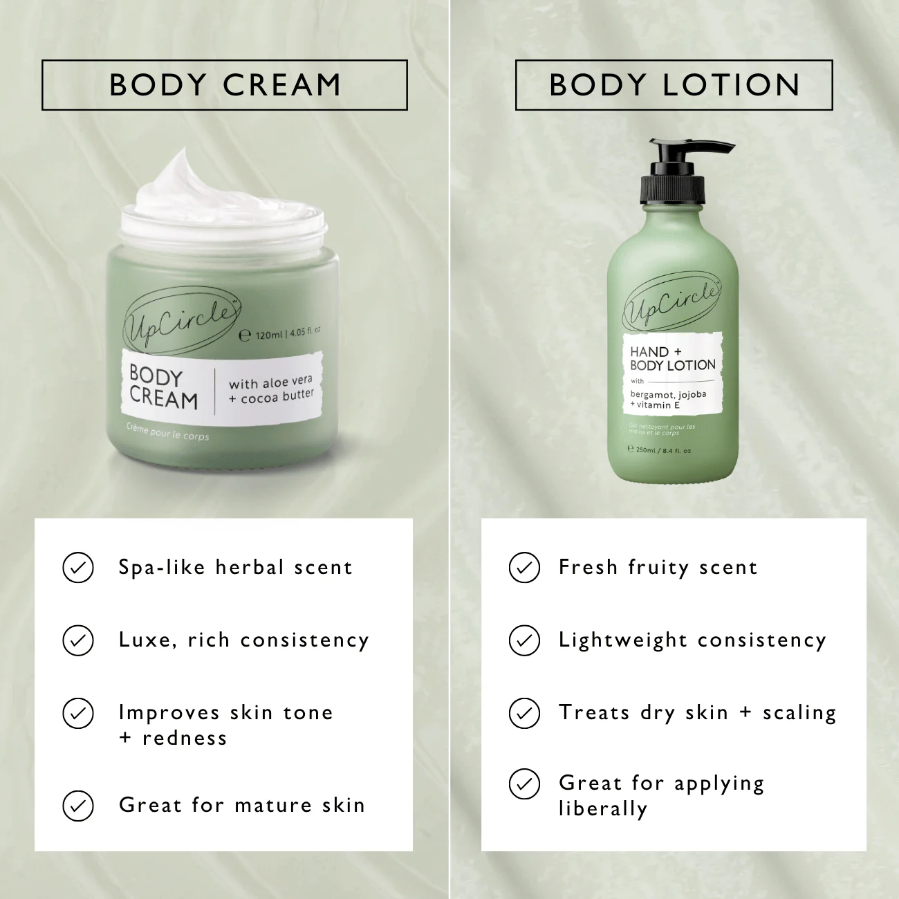 UpCircle Natural Body Cream with Aloe Vera & Cocoa Butter - Image 10