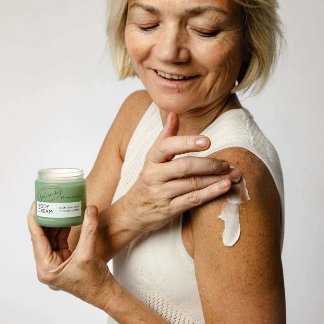UpCircle Natural Body Cream with Aloe Vera & Cocoa Butter - Image 7