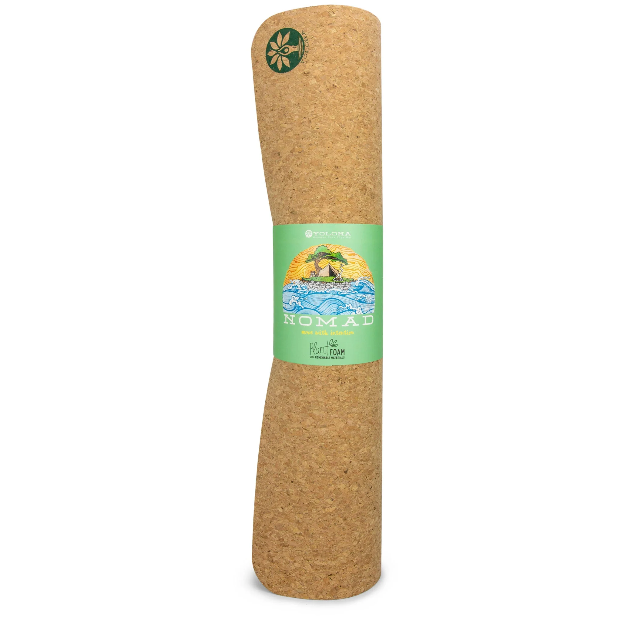 Yoloha Yoga Nomad Cork Yoga Mat - Image 3