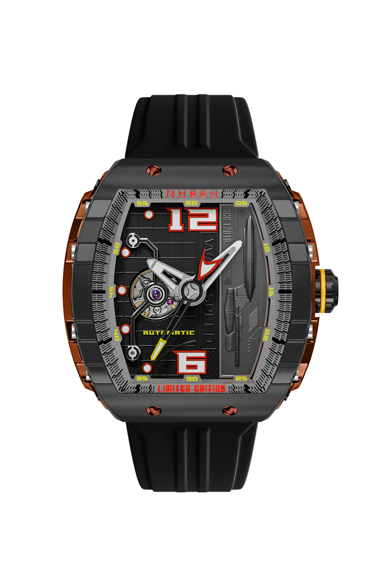 Nubeo Men's 48mm Magellan Star Trek Warp Speed Automatic Limited Edition Watch - Image 4