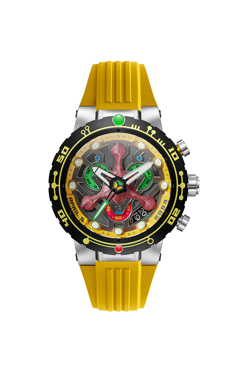 Nubeo Men's 48mm Opportunity Star Trek First Contact Day Limited Edition Strap Watch - Image 4