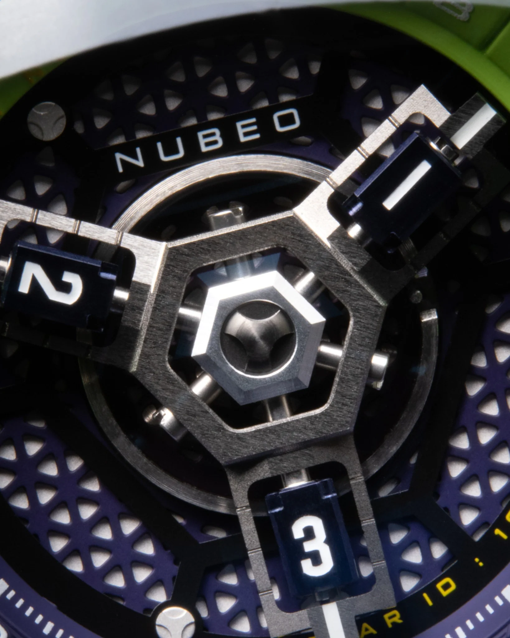 Nubeo Men's 48mm Skylab Automatic Limited Edition Interchangeable Strap Watch - Image 11