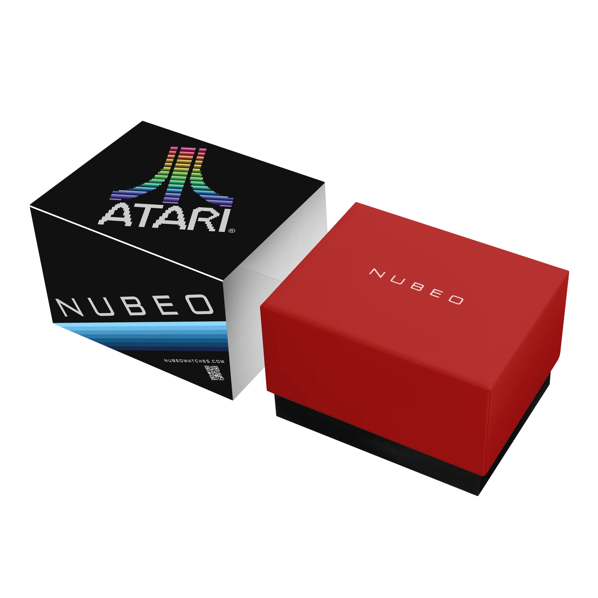 Nubeo Men's 48mm Torrent Automatic Atari Rainbow Limited Edition Rubber Strap Watch - Image 13