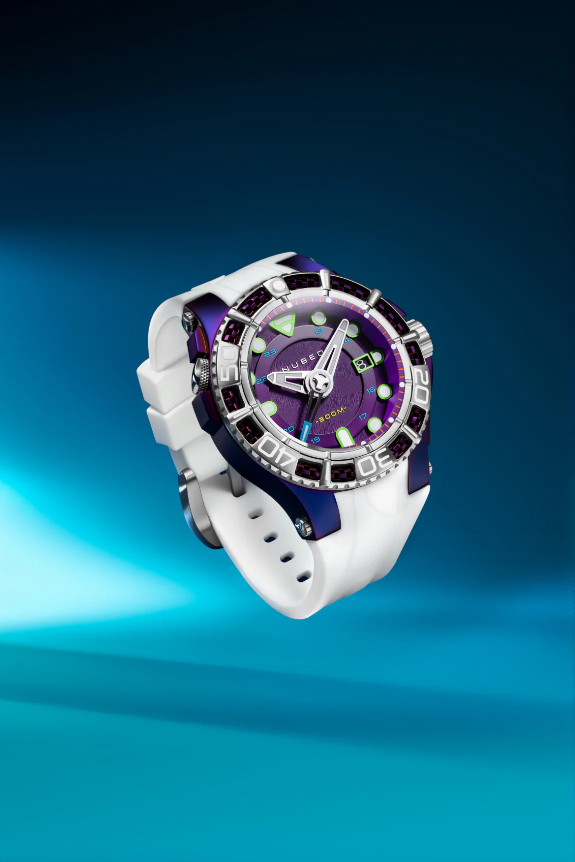 Nubeo Men's 50mm Manta Automatic Limited Edition Specialty Strap Watch - Image 6