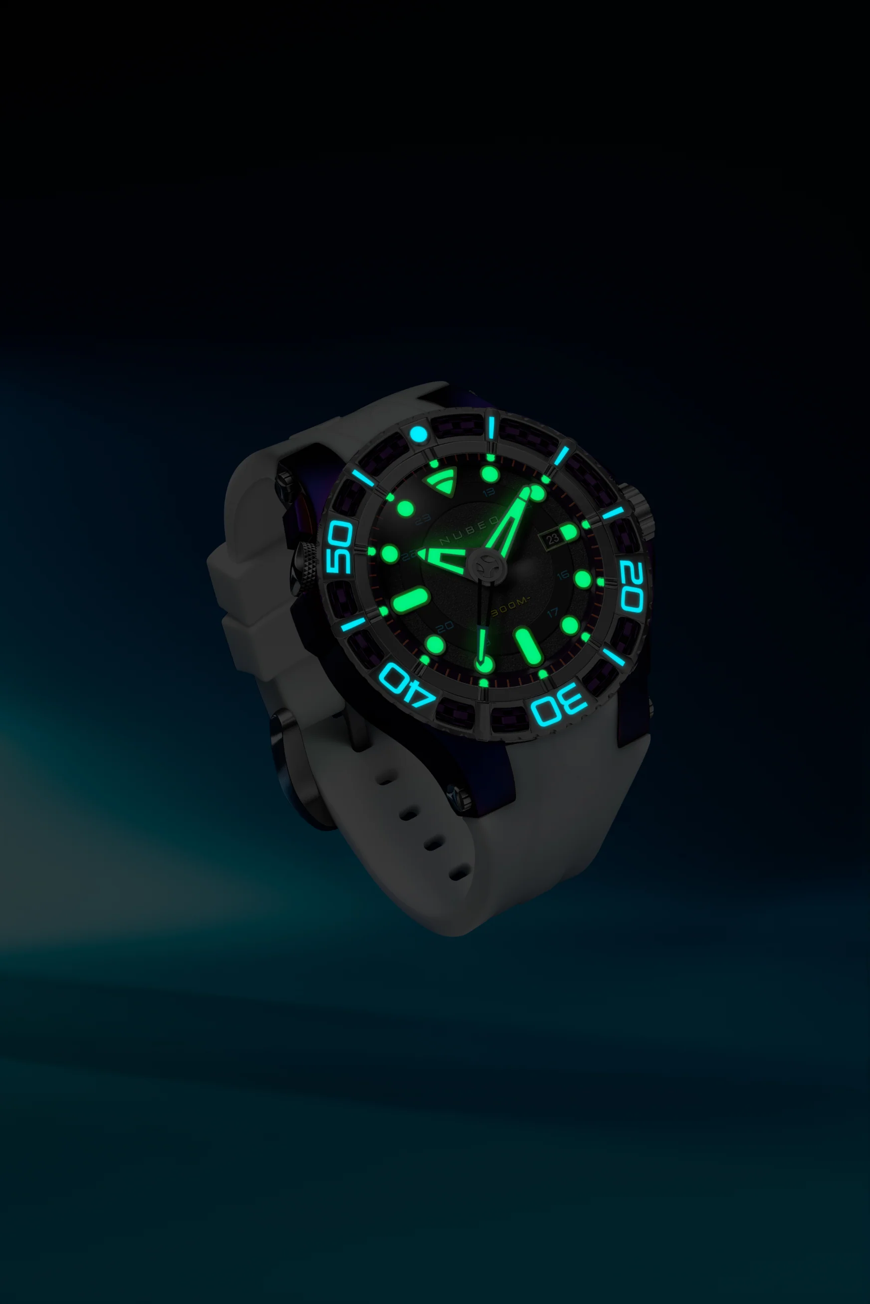 Nubeo Men's 50mm Manta Automatic Limited Edition Specialty Strap Watch - Image 7