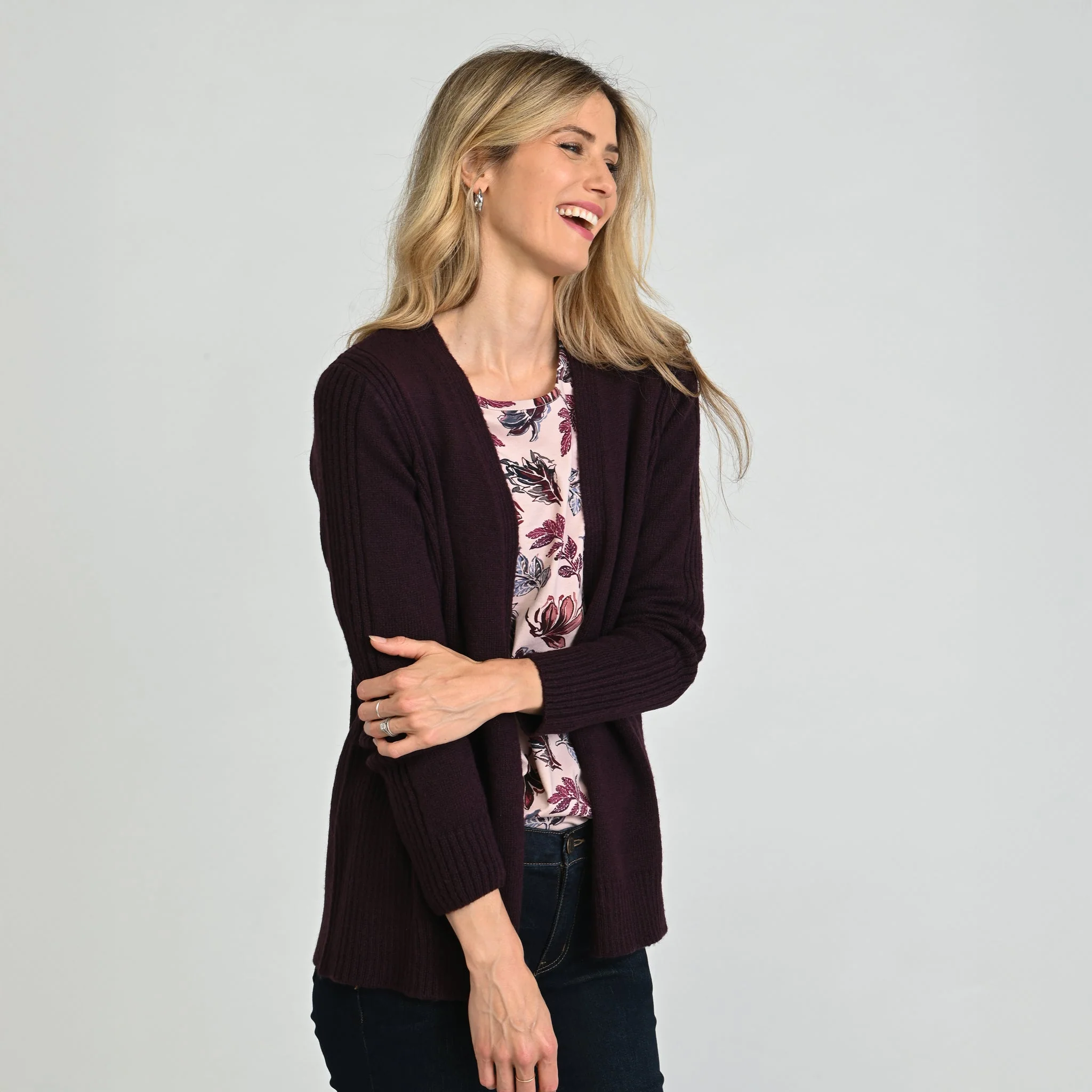 Christopher & Banks Open Front Cardigan - Image 6