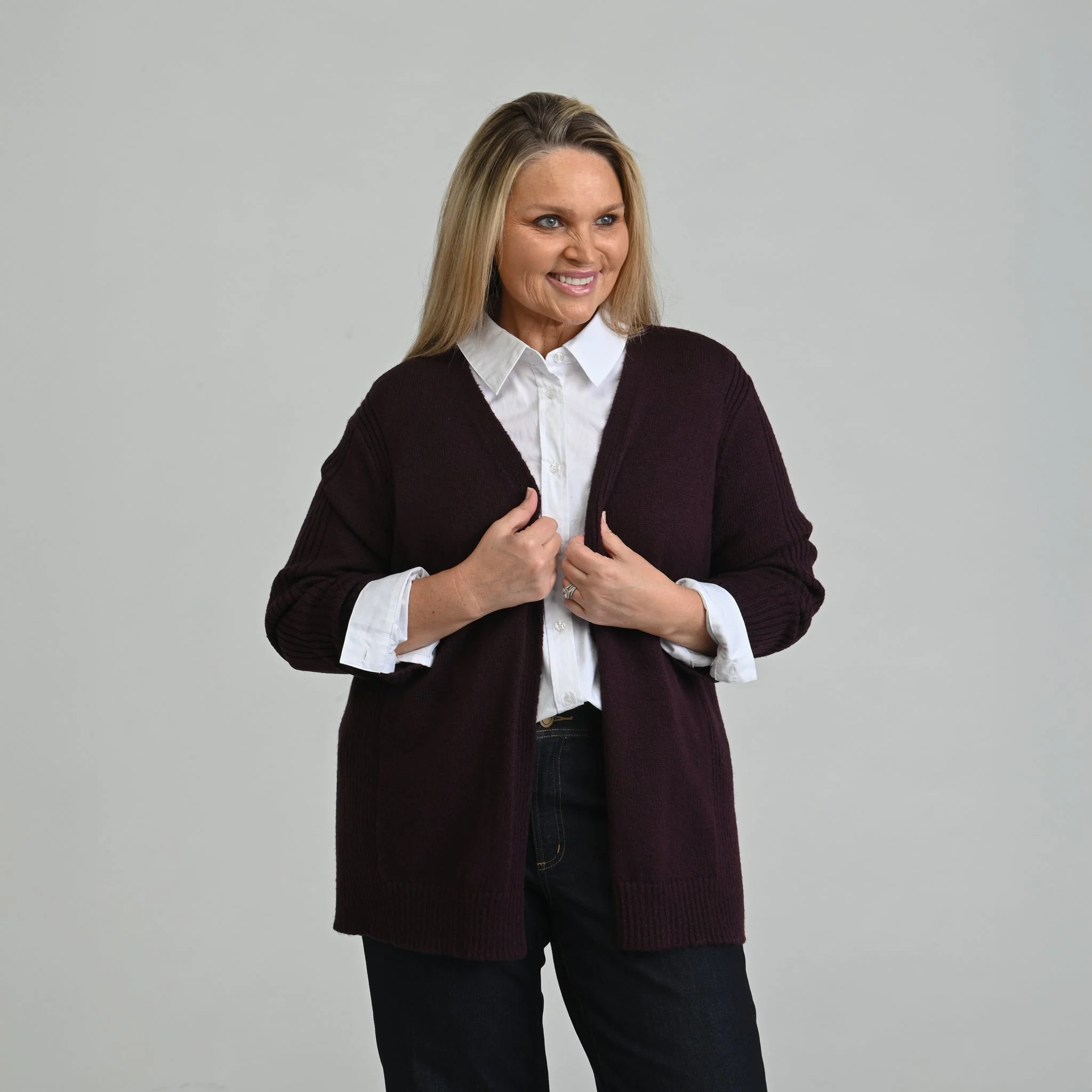 Christopher & Banks Open Front Cardigan - Image 8