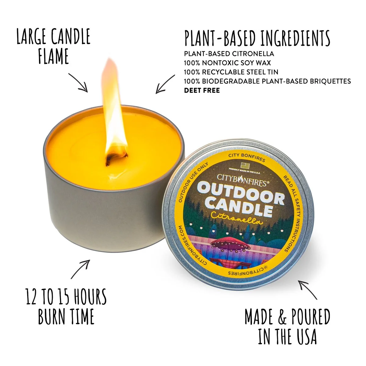 City Bonfires 4-Piece Outdoor Party Box - Image 3
