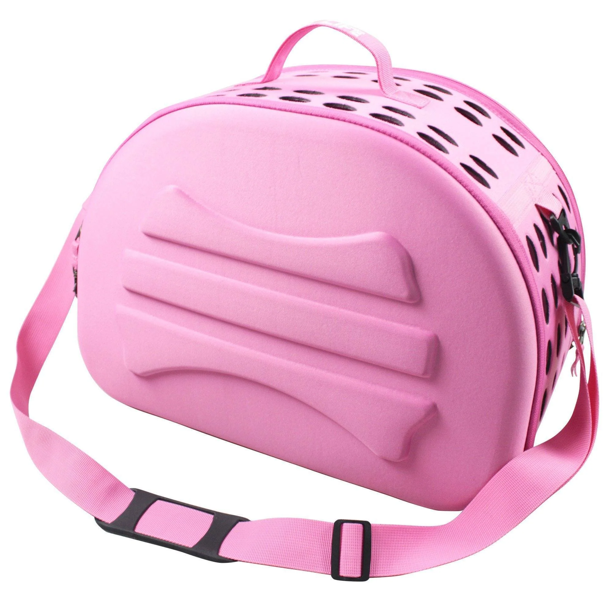 Pet Life ® 'Narrow Shelled' Lightweight Collapsible Travel Pet Carrier - Image 10