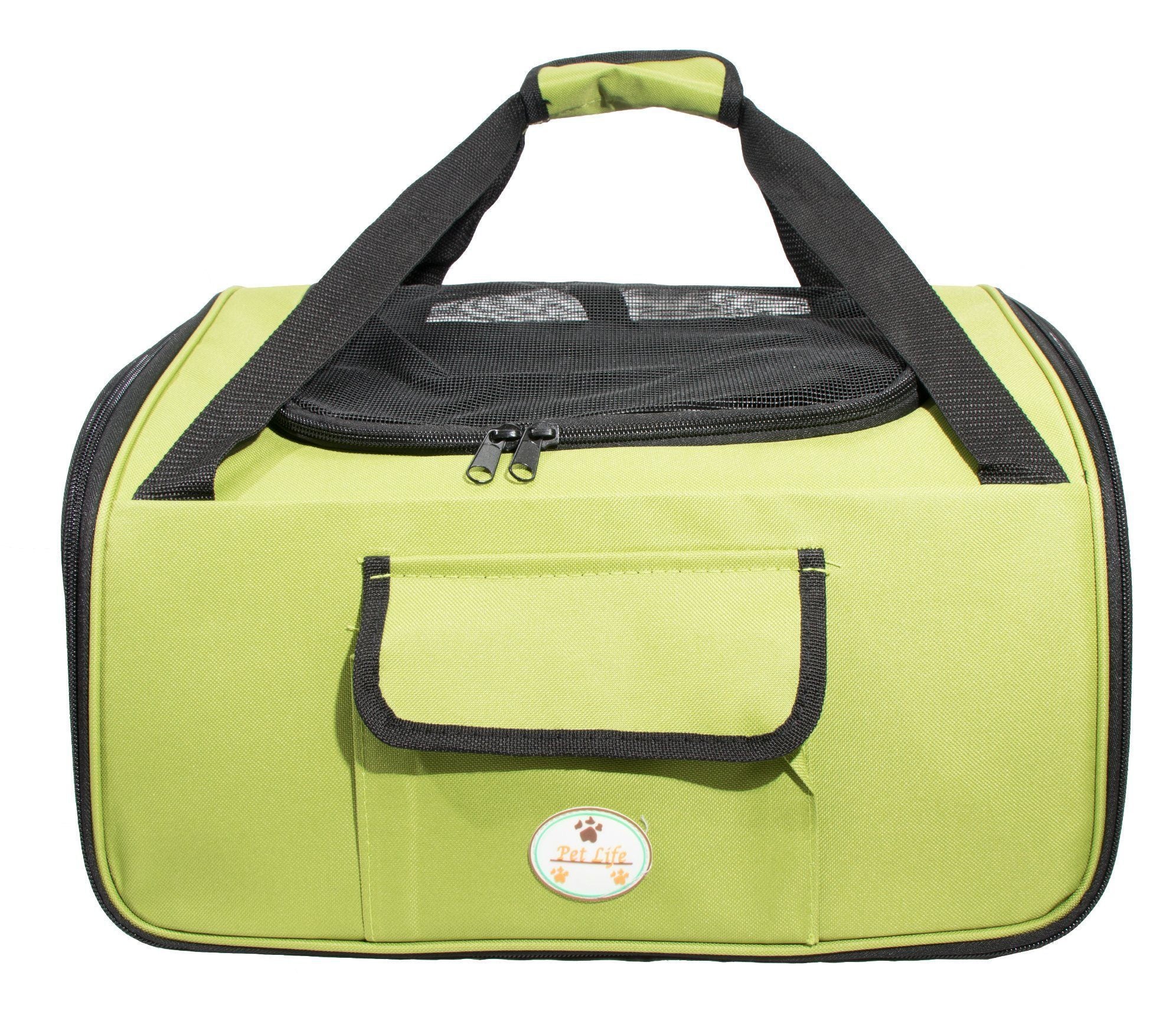 Pet Life ® 'Ultra-Lock' Collapsible Safety Travel Pet Dog Carseat and Carrier - Image 15