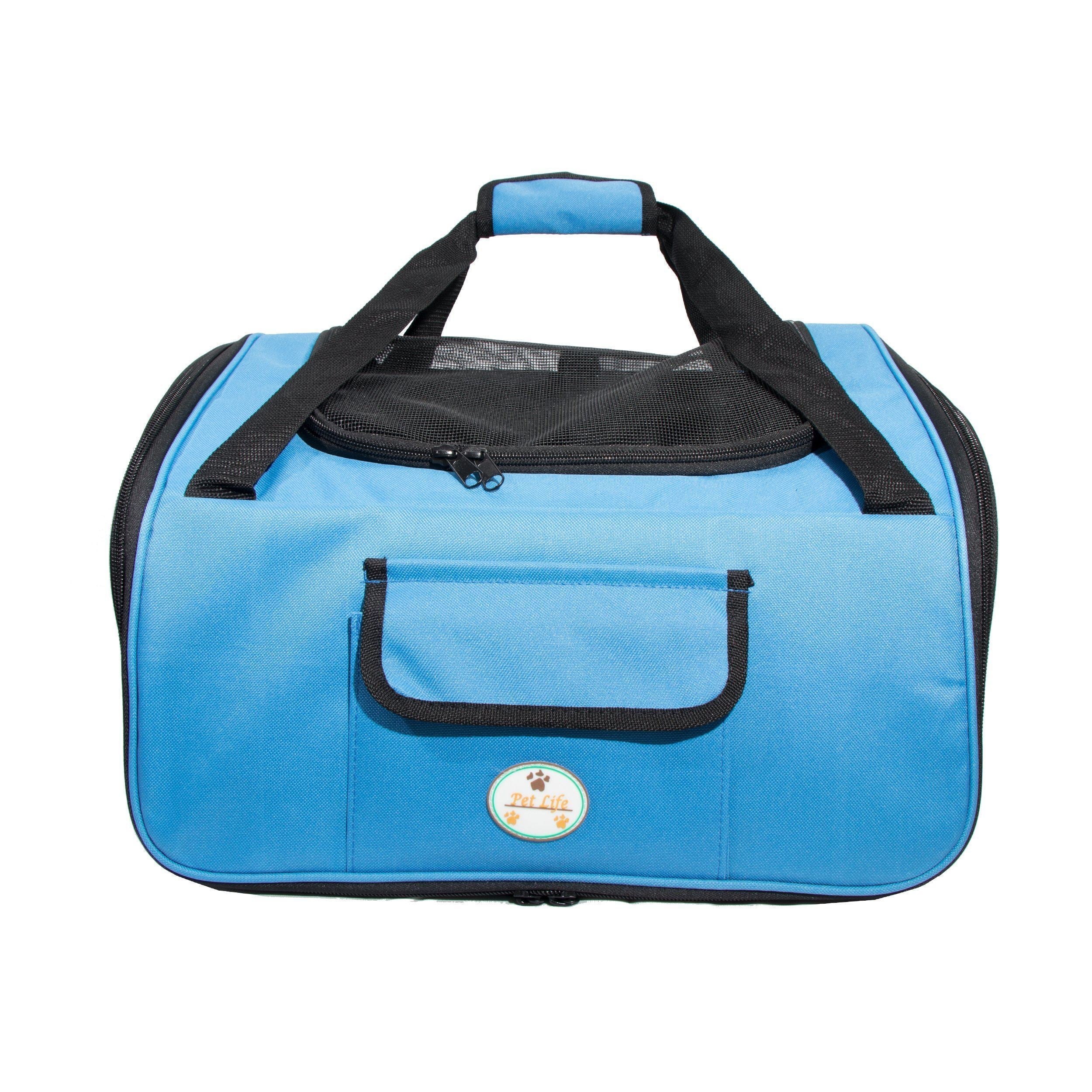 Pet Life ® 'Ultra-Lock' Collapsible Safety Travel Pet Dog Carseat and Carrier - Image 5