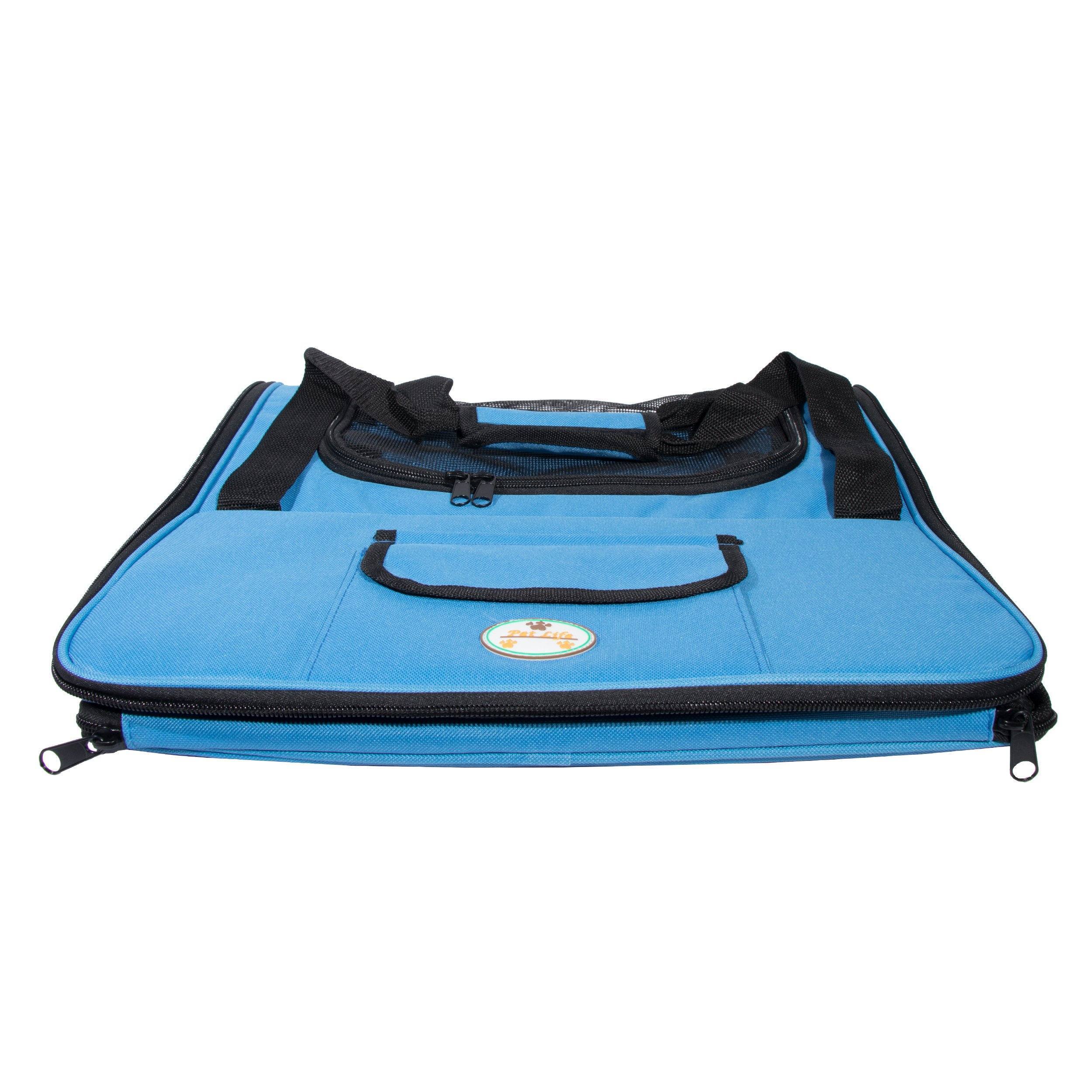 Pet Life ® 'Ultra-Lock' Collapsible Safety Travel Pet Dog Carseat and Carrier - Image 7