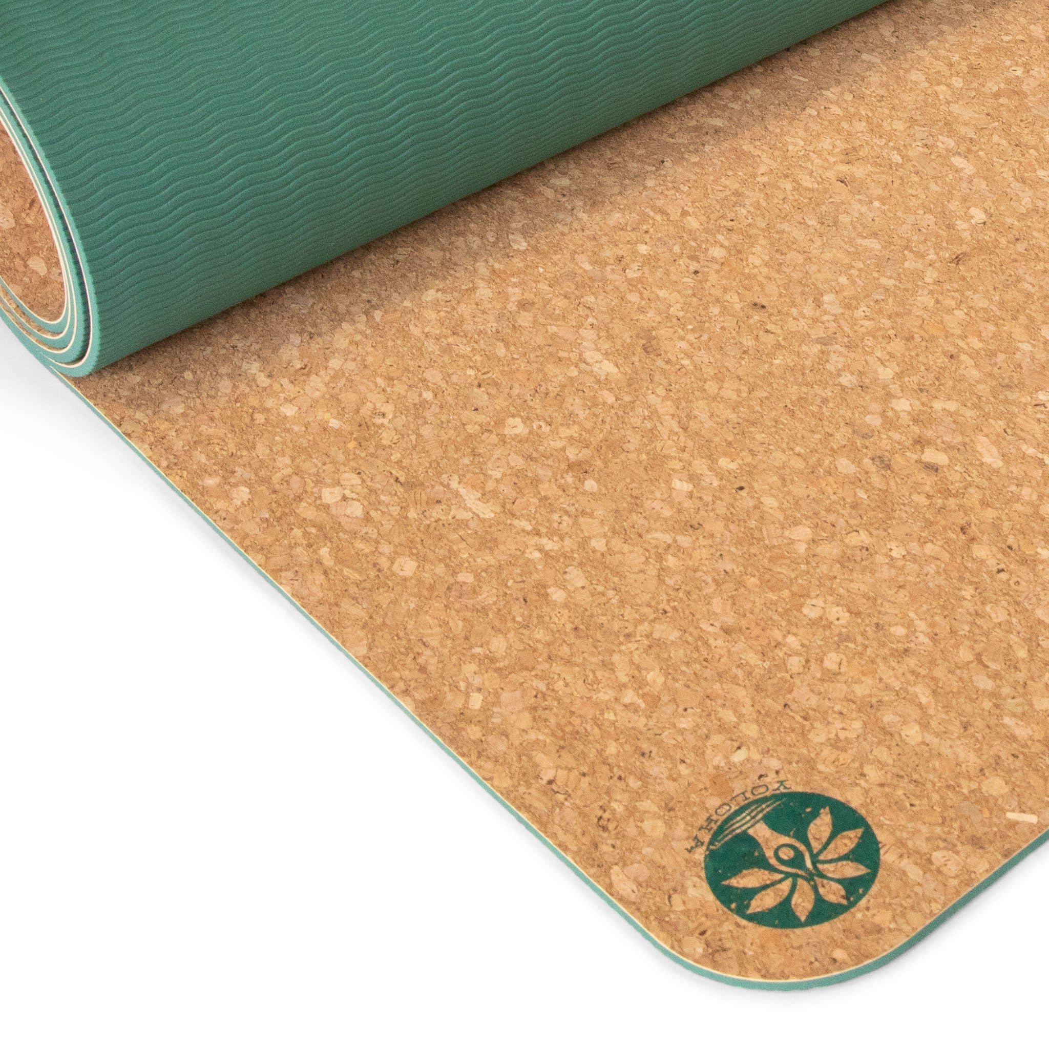 Yoloha Yoga Pond of Harmony Nomad XL Cork Yoga Mat - Image 2