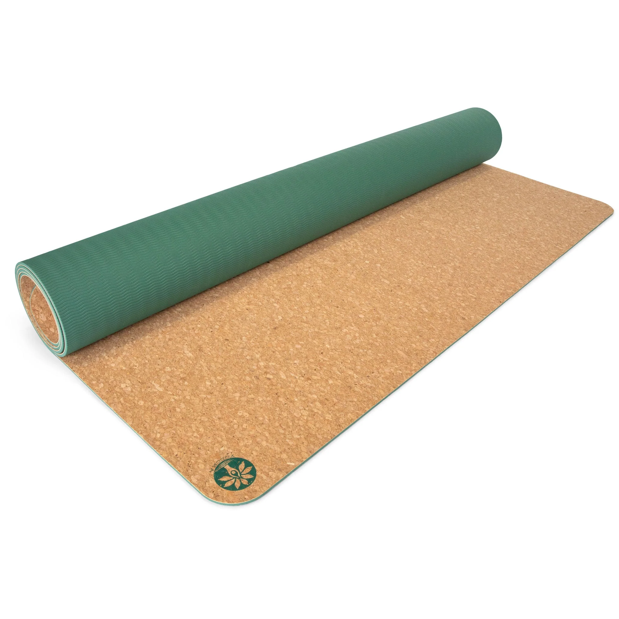 Yoloha Yoga Pond of Harmony Nomad XL Cork Yoga Mat - Image 3