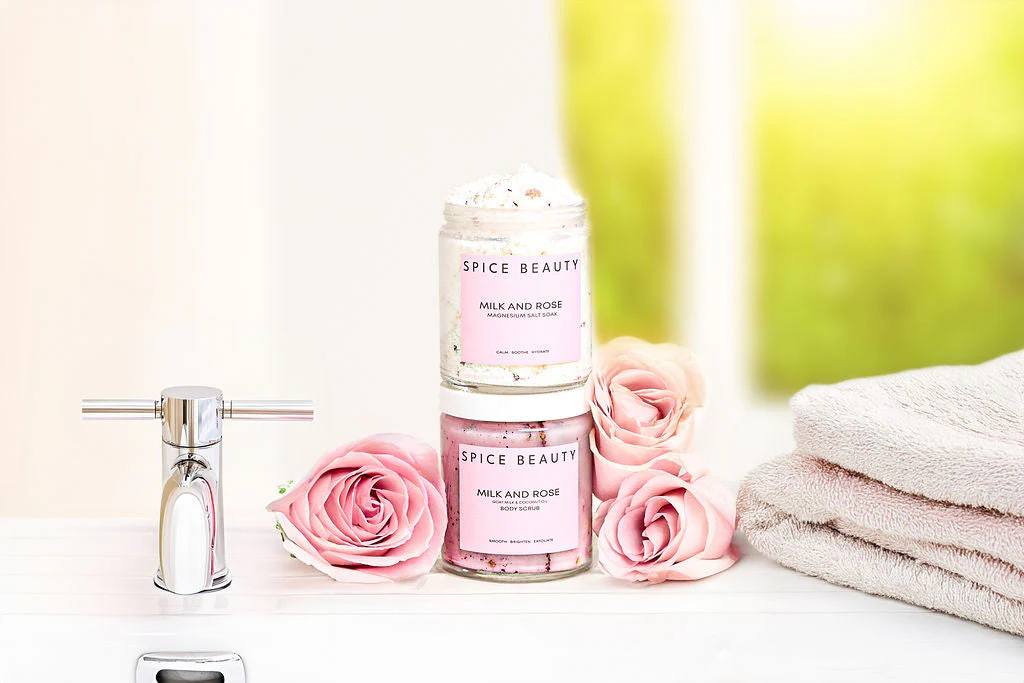 Spice Beauty Radiant Skin Body Scrub & Salt Soak Duo - Image 6