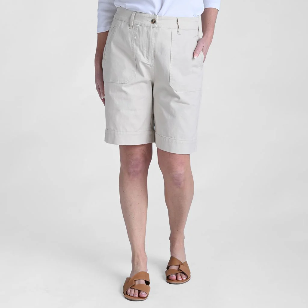 Christopher & Banks Relaxed Fit Canvas Short - Image 3