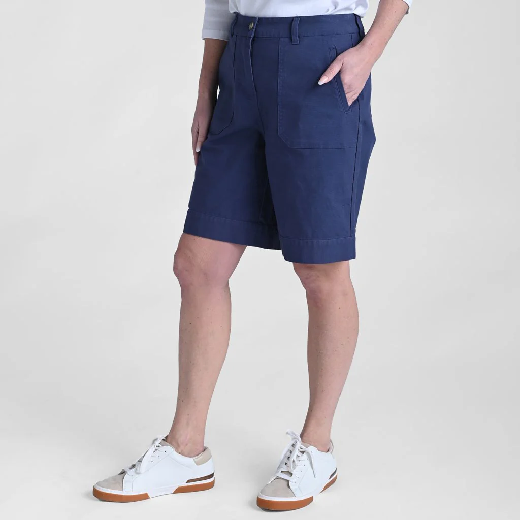 Christopher & Banks Relaxed Fit Canvas Short - Image 5