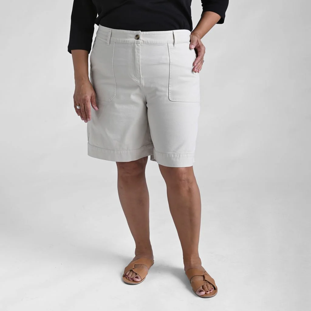 Christopher & Banks Relaxed Fit Canvas Short - Image 6