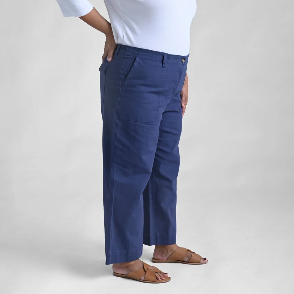 Christopher & Banks Relaxed Fit Wide Leg Crop Pant - Image 11