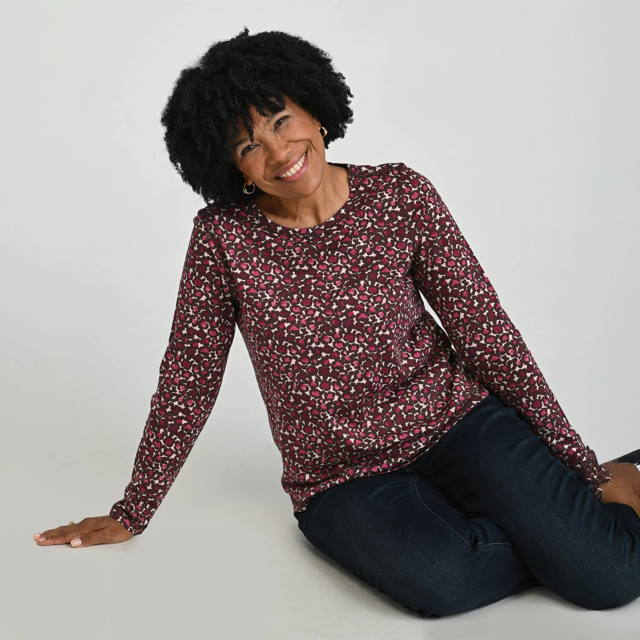 Christopher & Banks Relaxed Restyled Animal Print Long Sleeve Tee - Image 8