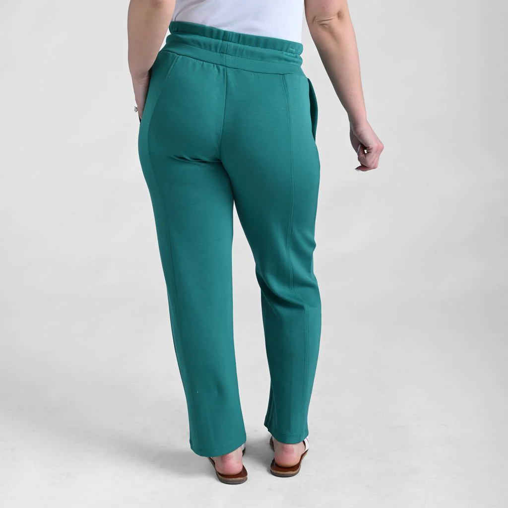 Christopher & Banks Relaxed Restyled Drawstring Waist Straight Leg Pant - Image 3