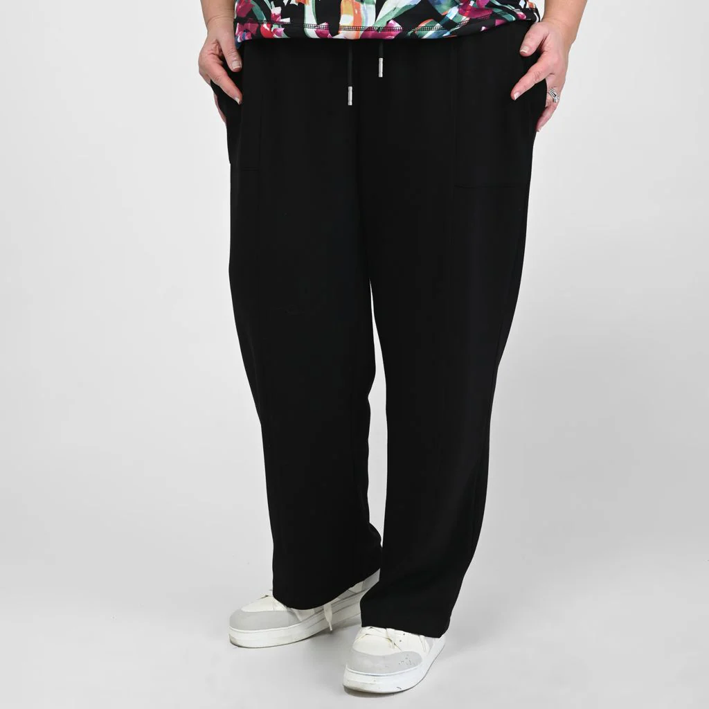 Christopher & Banks Relaxed Restyled Drawstring Waist Straight Leg Pant - Image 5