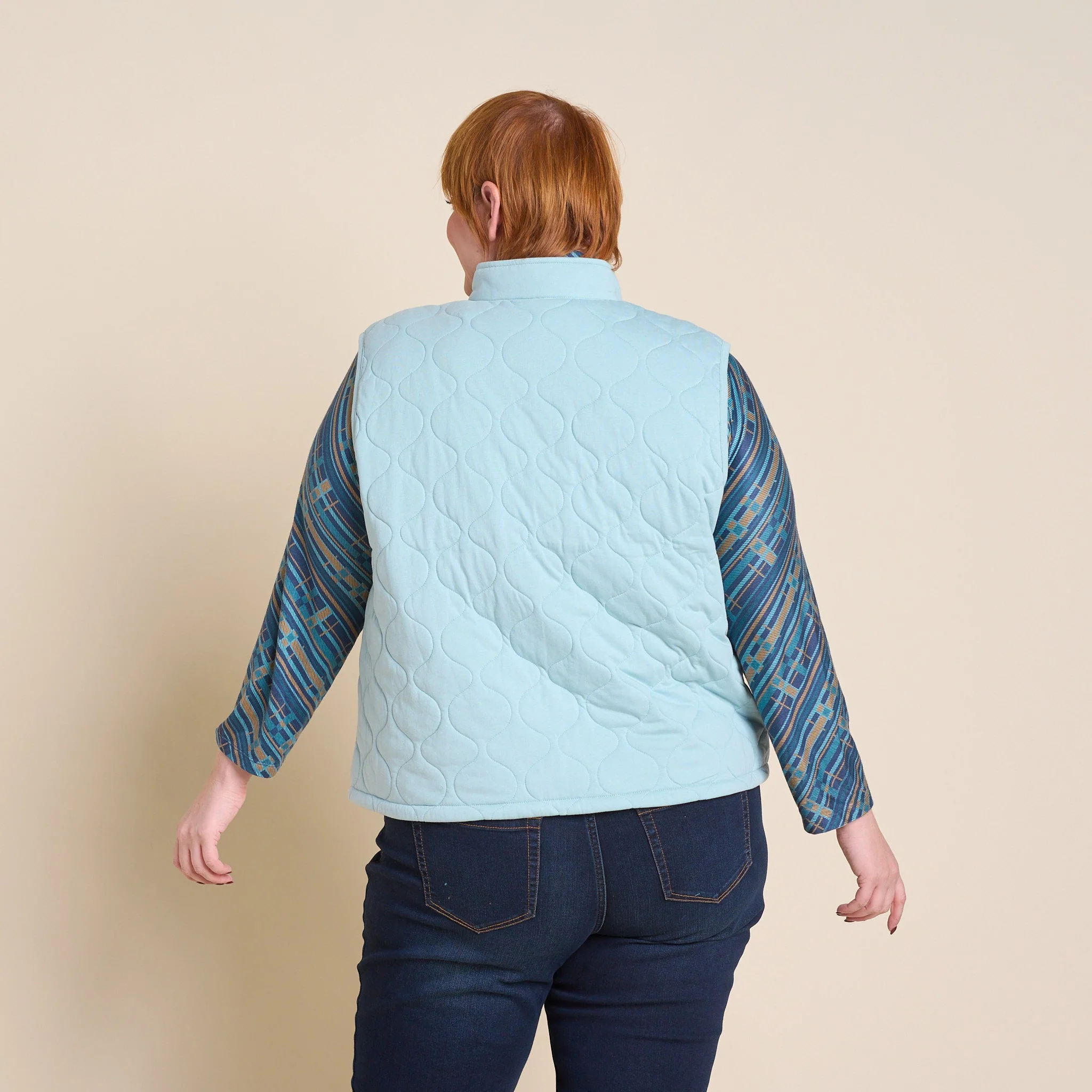 Christopher & Banks Relaxed Restyled Quilted Knit Vest - Image 7