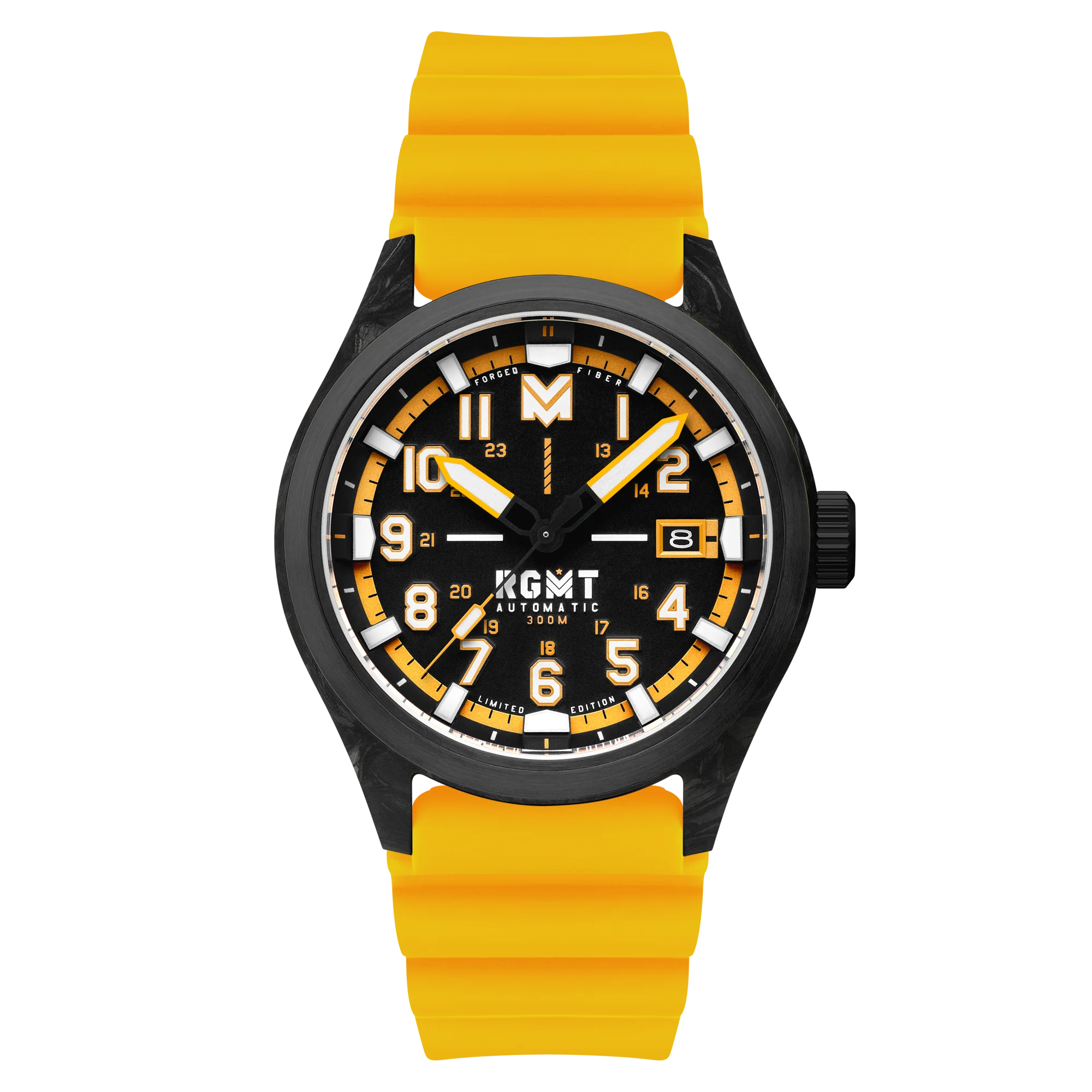 RGMT Men's 43mm Defender Automatic Limited Edition Silicone Strap Watch - Image 2