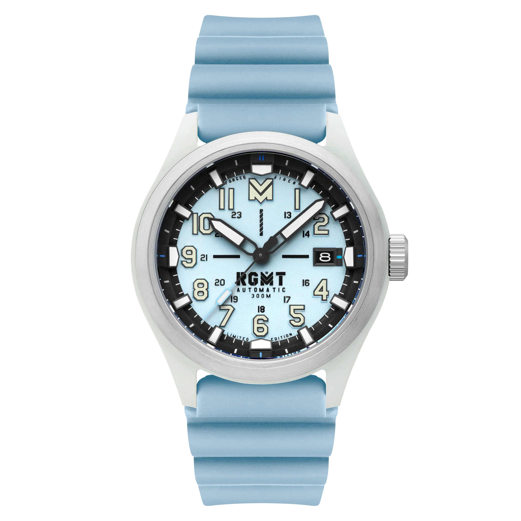 RGMT Men's 43mm Defender Automatic Limited Edition Silicone Strap Watch - Image 6