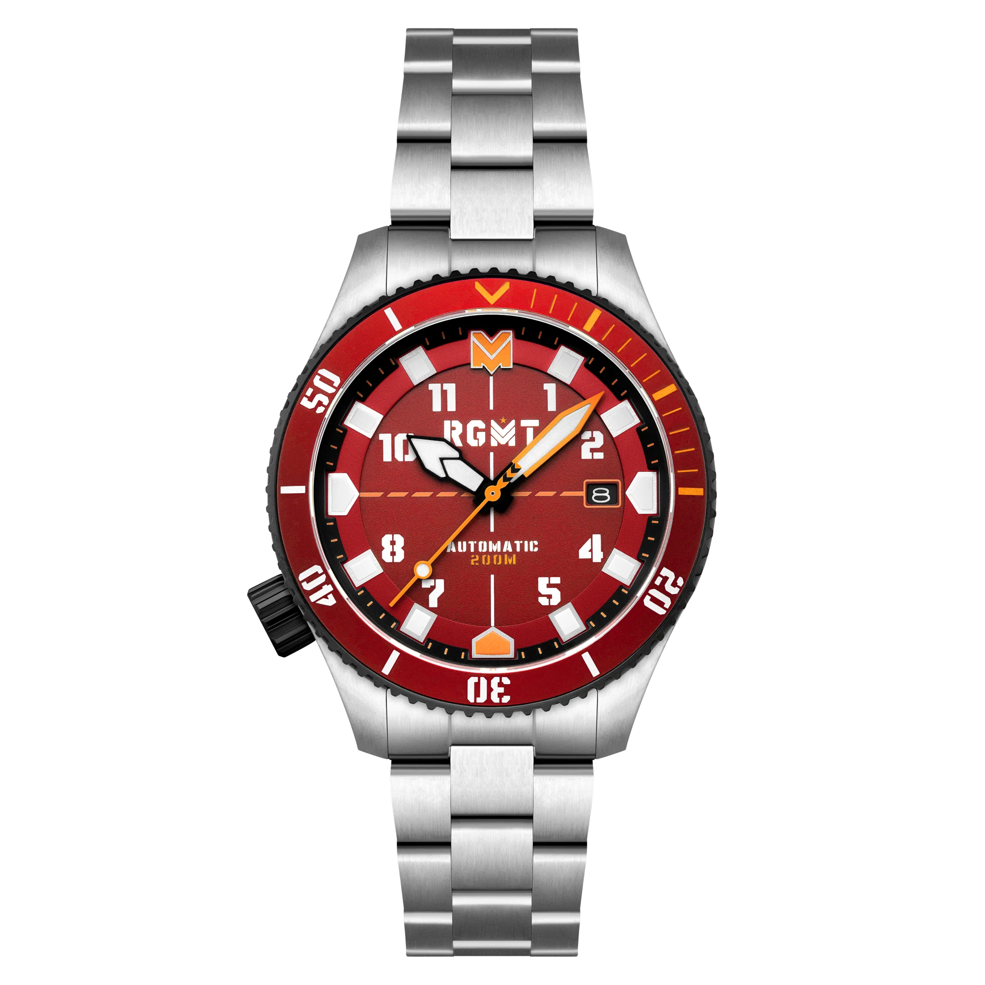 RGMT Men's 43mm Recon Diver Automatic Bracelet Watch - Image 4