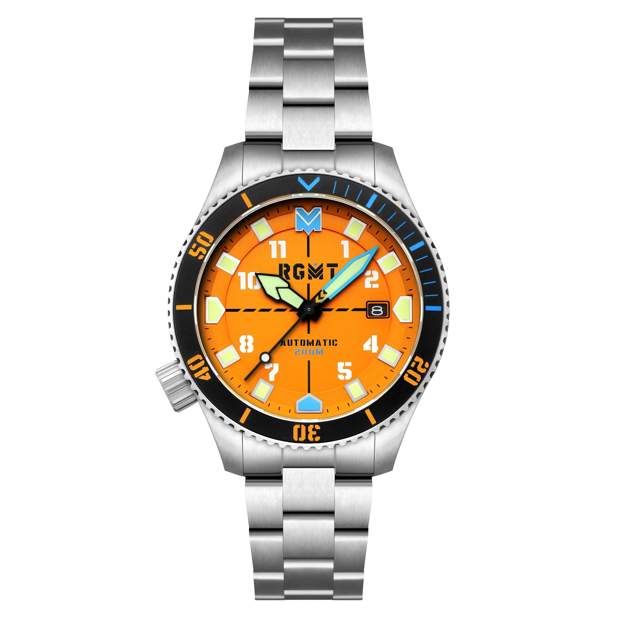 RGMT Men's 43mm Recon Diver Automatic Bracelet Watch - Image 5