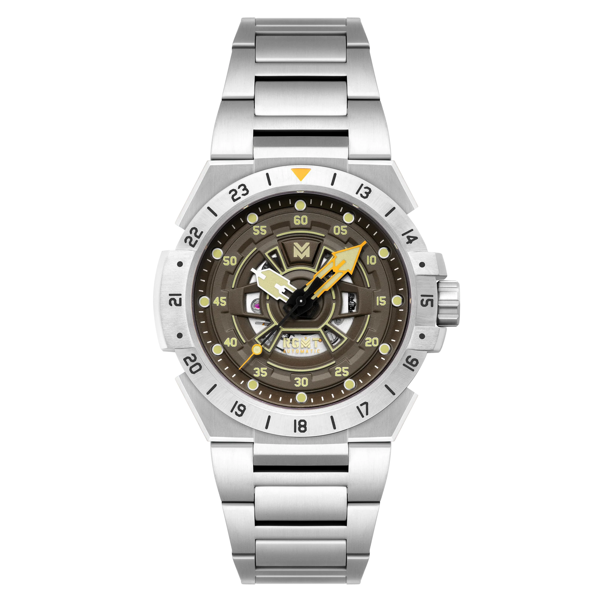 RGMT Men's 47mm Himars Automatic Bracelet Watch - Image 4