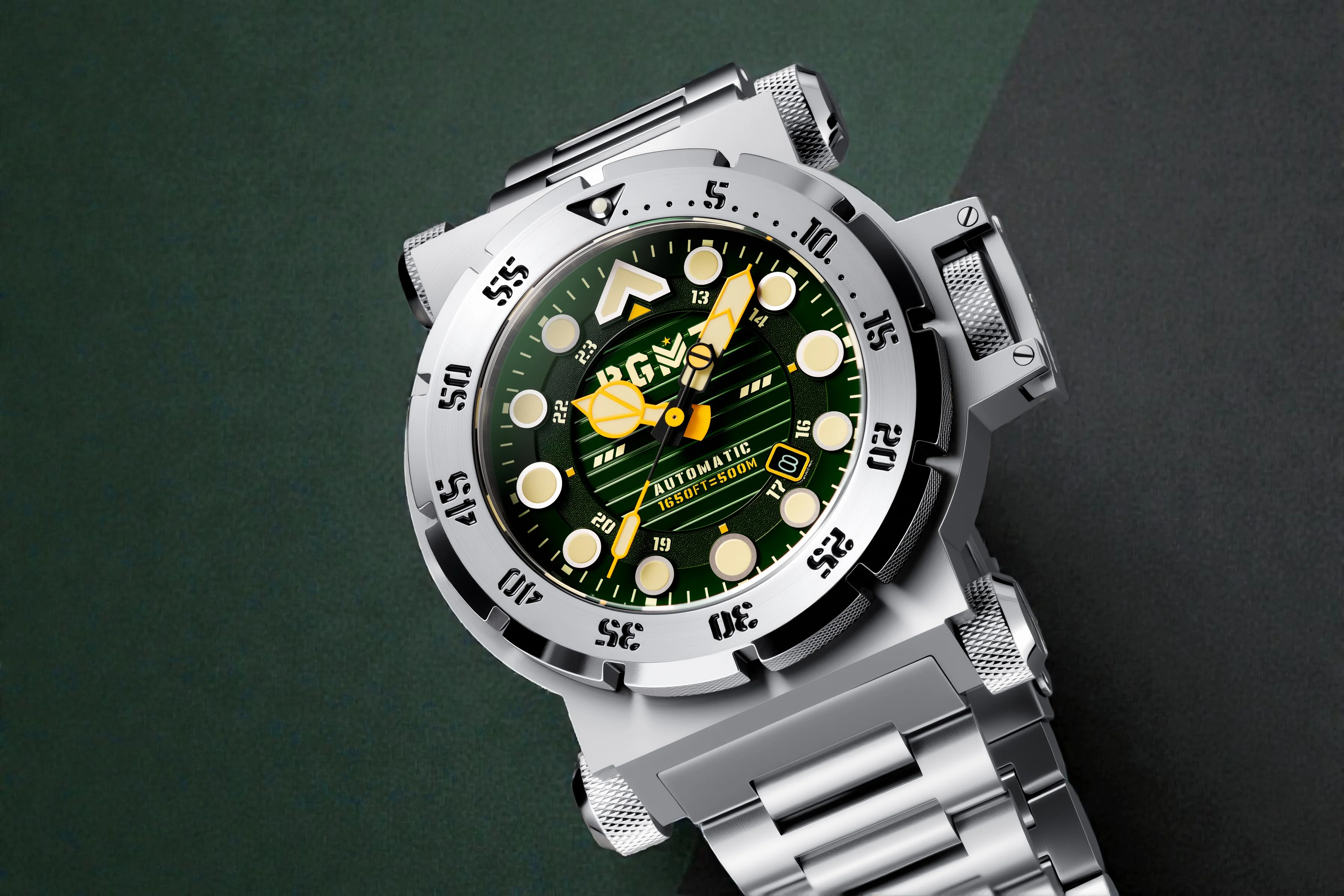 RGMT Men's 51mm Centurion Automatic Bracelet Watch - Image 8